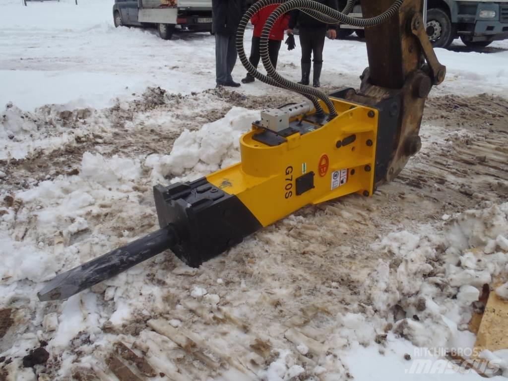  TUR G70 S 1240kg Hamers en brekers