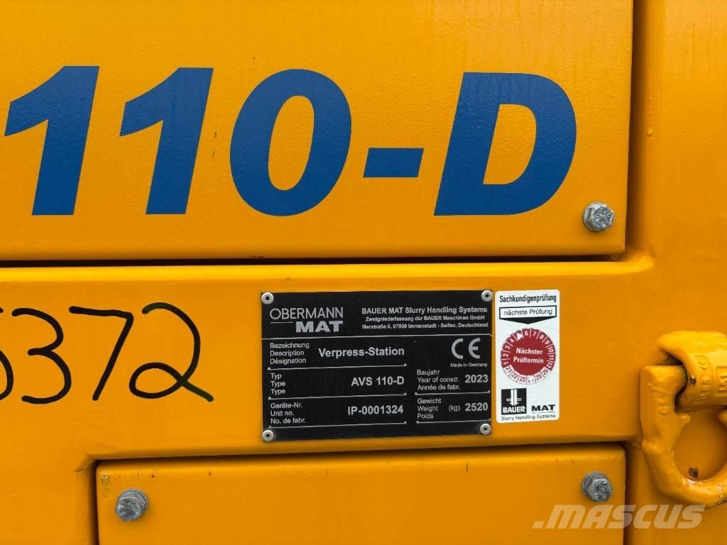 Bauer MAT AVS110-D Bouw - Overige