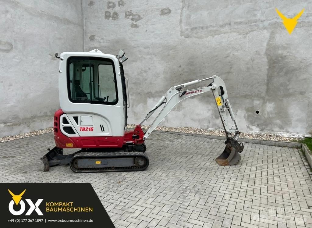 Takeuchi TB 216 Minigraafmachines < 7t