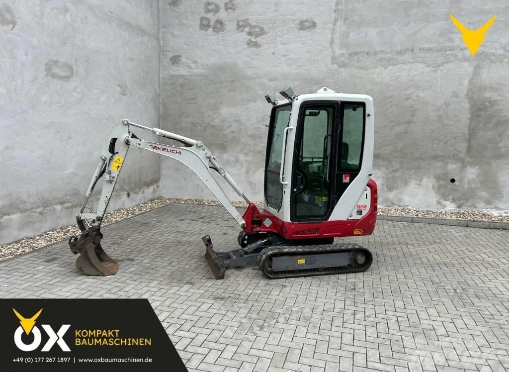Takeuchi TB 216 Minigraafmachines < 7t