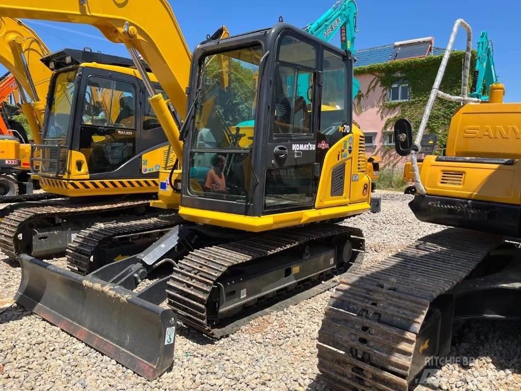 Komatsu PC 70 Rupsgraafmachines