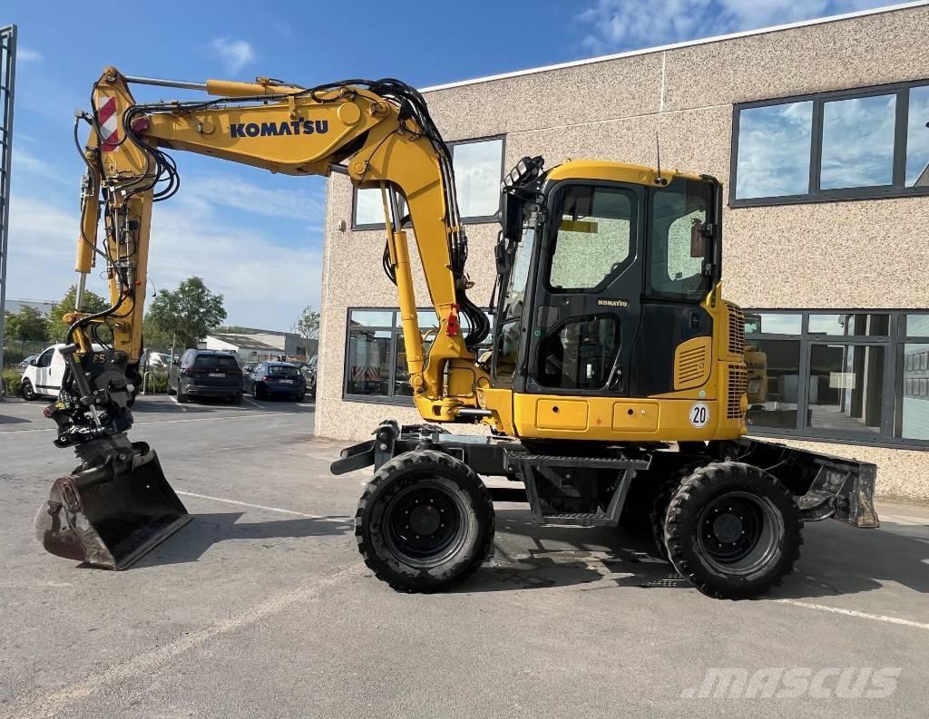 Komatsu PW98MR-10 Wielgraafmachines