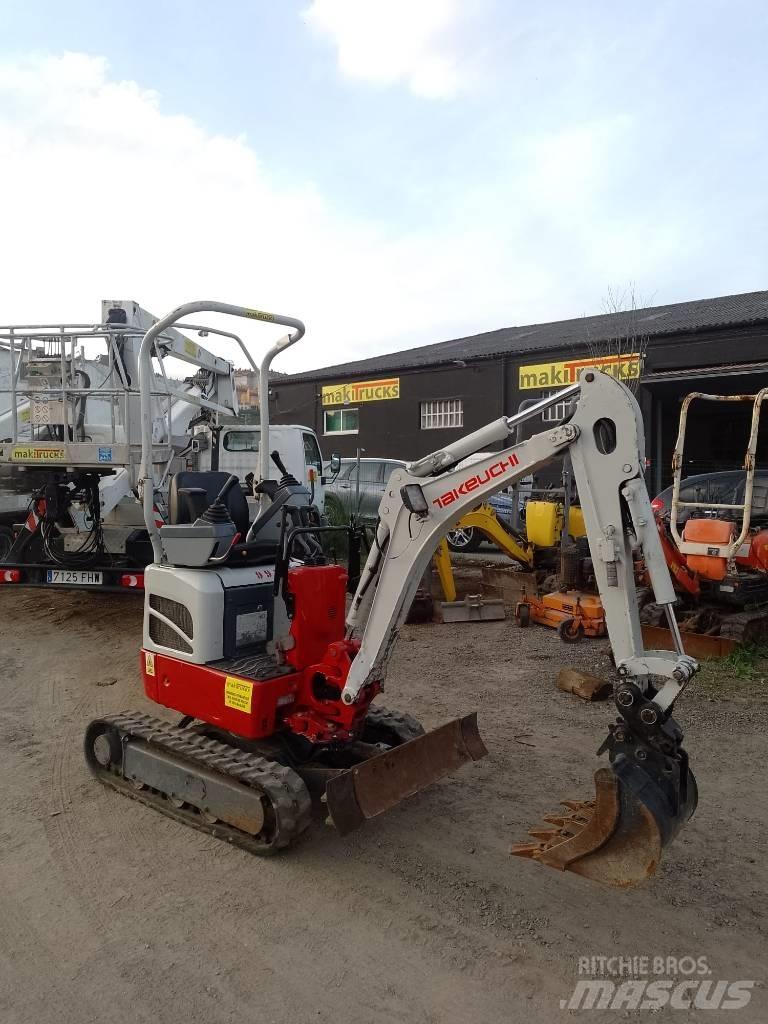 Takeuchi TB210R Minigraafmachines < 7t
