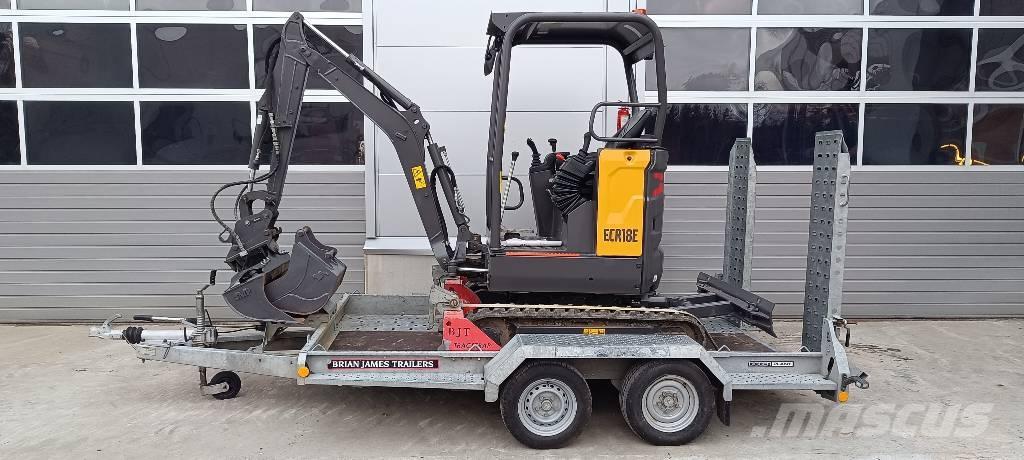 Volvo ECR18E Minigraafmachines < 7t