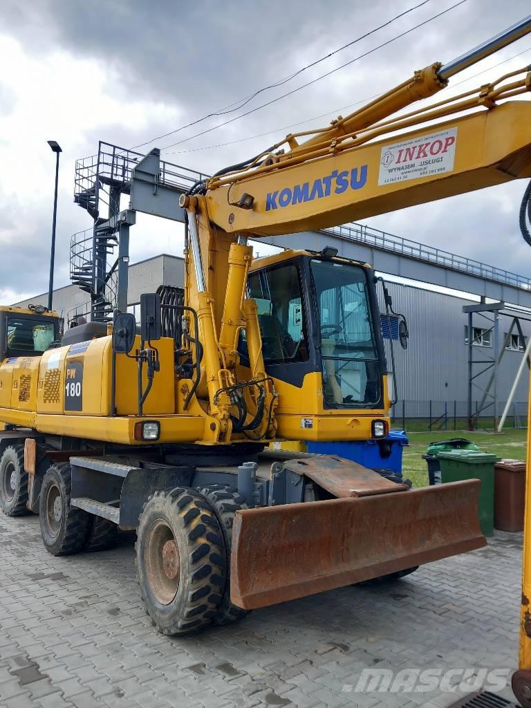 Komatsu PW 180-7EO Wielgraafmachines