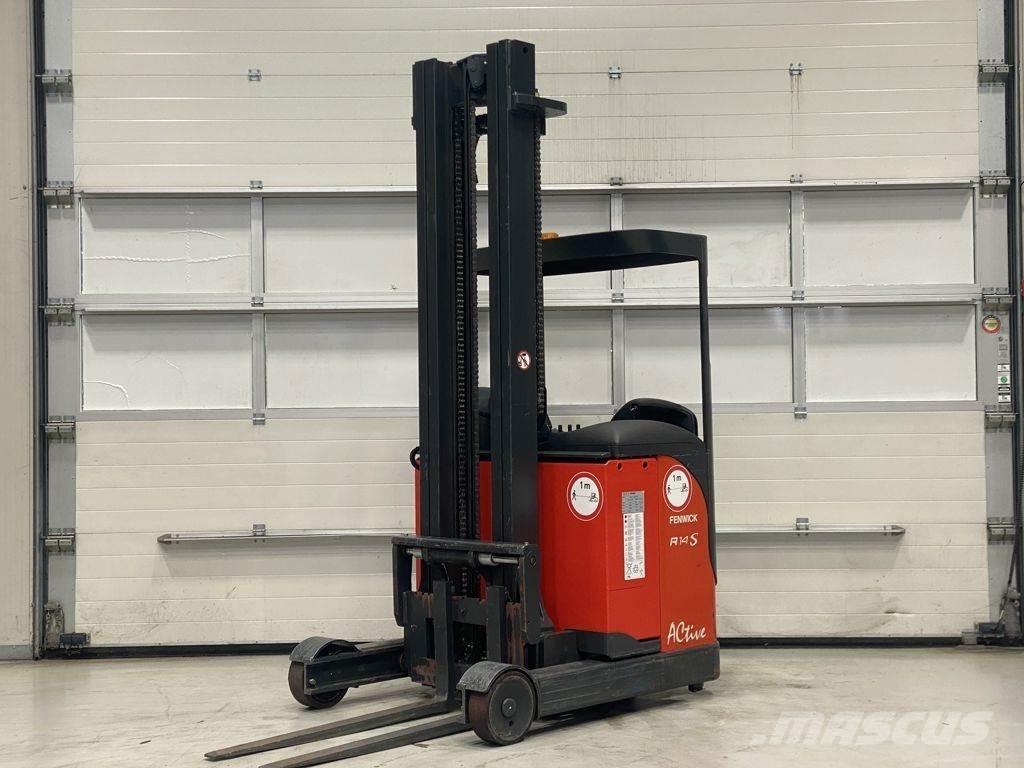 Linde R14S-12 Reachtruck voor hoog niveau