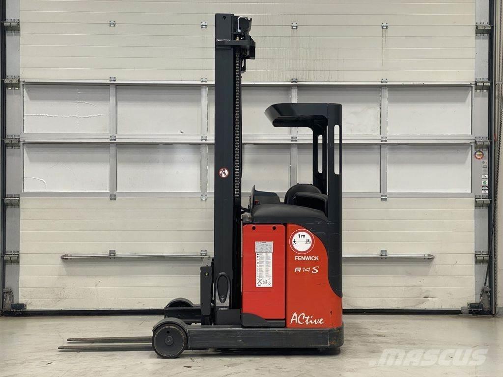 Linde R14S-12 Reachtruck voor hoog niveau