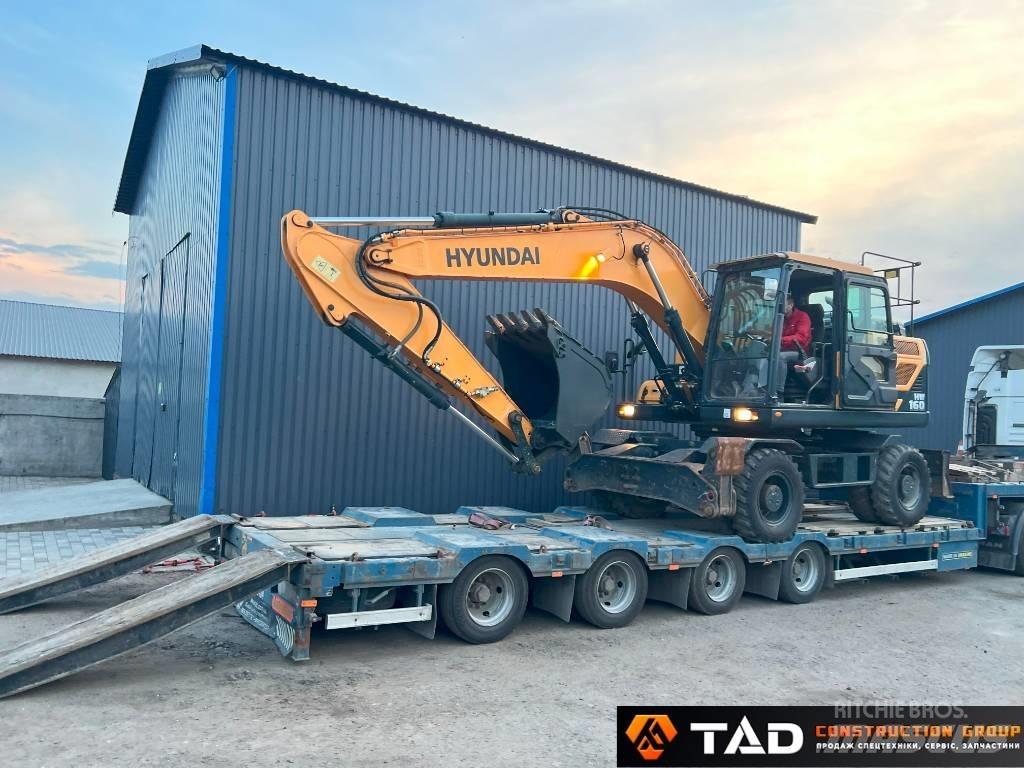 Hyundai HW 160 Wielgraafmachines