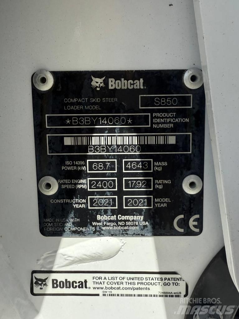 Bobcat S 850 Schrankladers