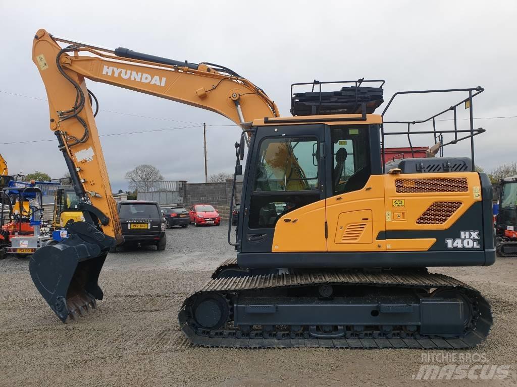 Hyundai HX140LC Rupsgraafmachines