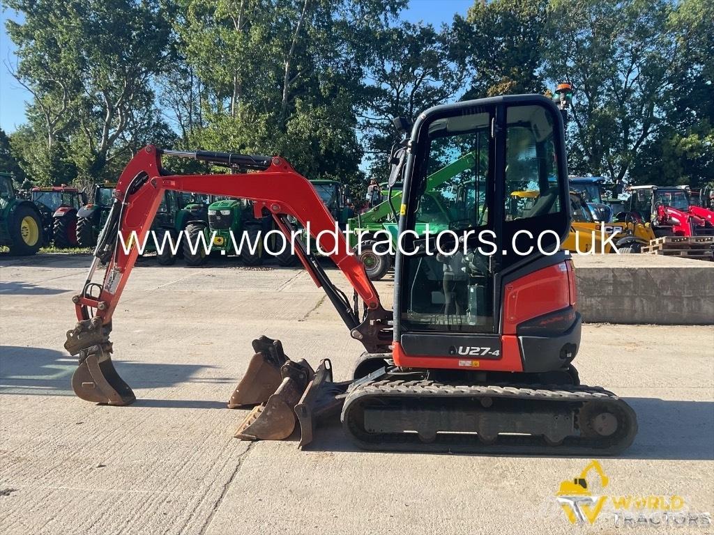 Kubota U 27-4 Minigraafmachines < 7t