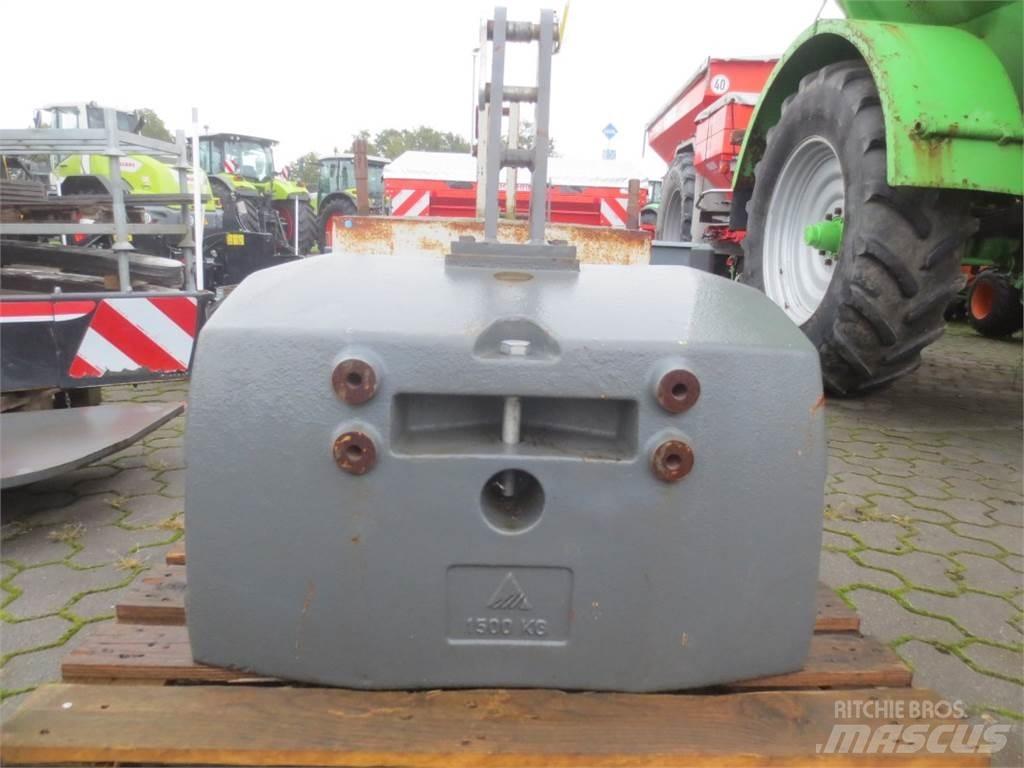 Agri CON 1500KG Balenwagens