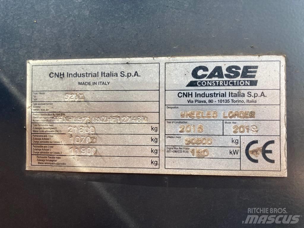 CASE 921G Wielladers
