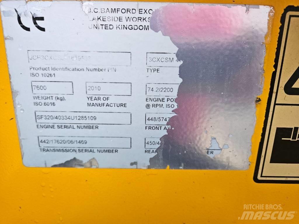 JCB 3 CX Graaf-laadcombinaties