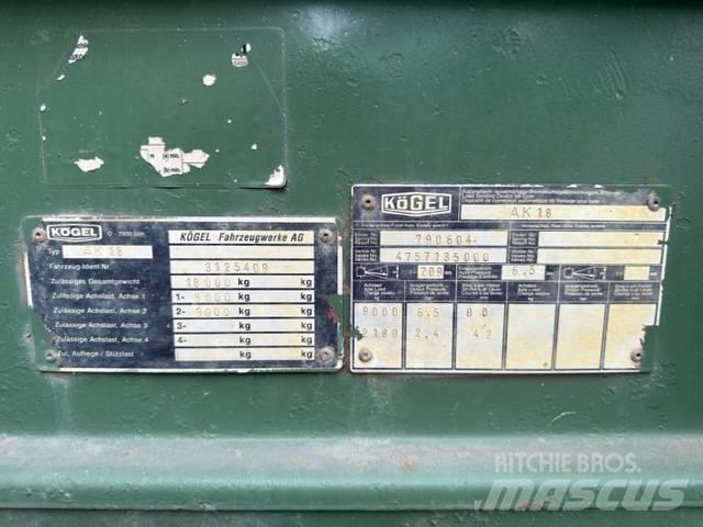 Kögel AK 18 Graantransportwagen