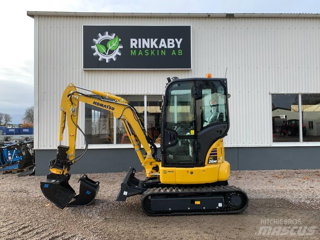 Komatsu PC26 MR-5 Minigraafmachines < 7t
