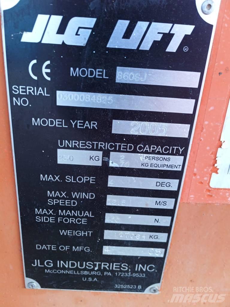 JLG 860 SJ Telescoophoogwerkers