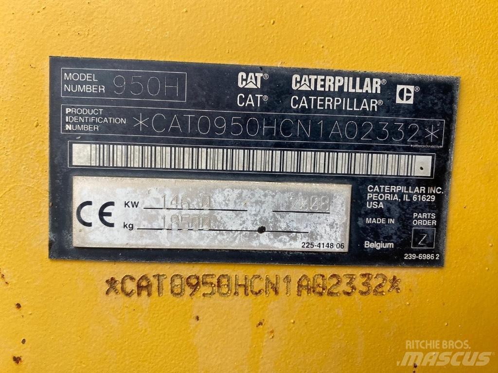 CAT 950 H Wielladers