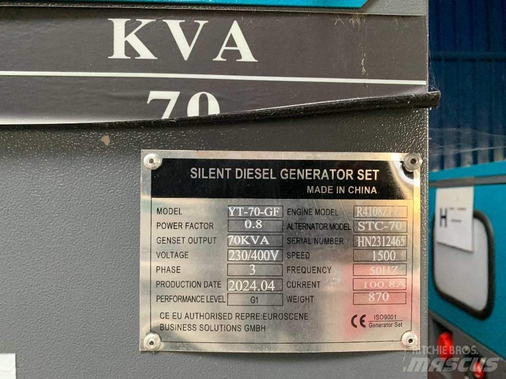  YT 70GF Diesel generatoren