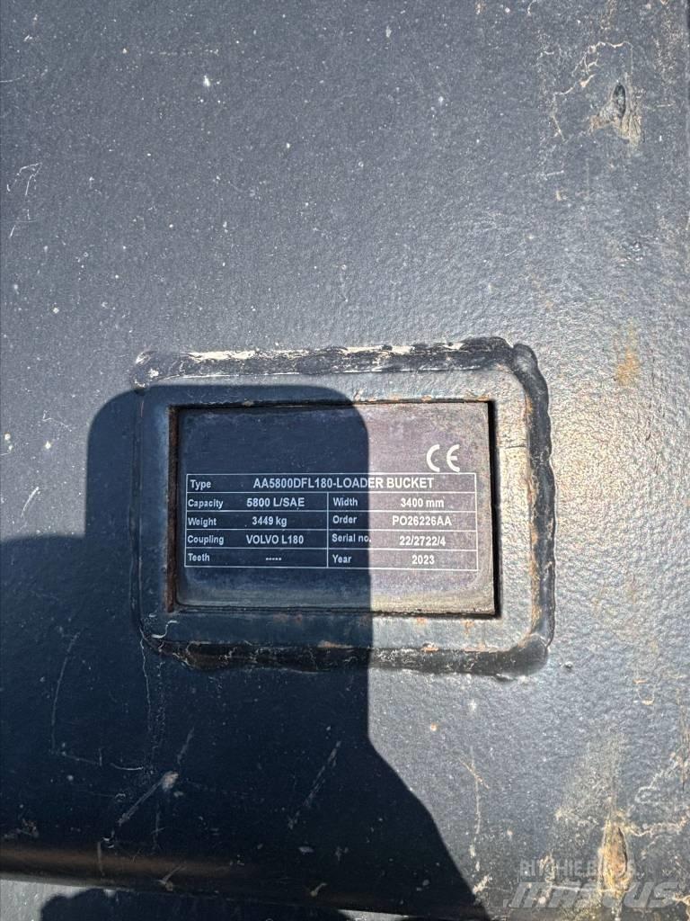 Volvo L180H Wielladers
