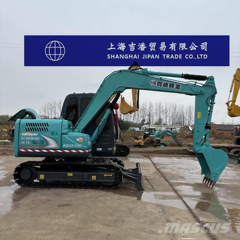 Kobelco SK 75 Midigraafmachines 7t - 12t
