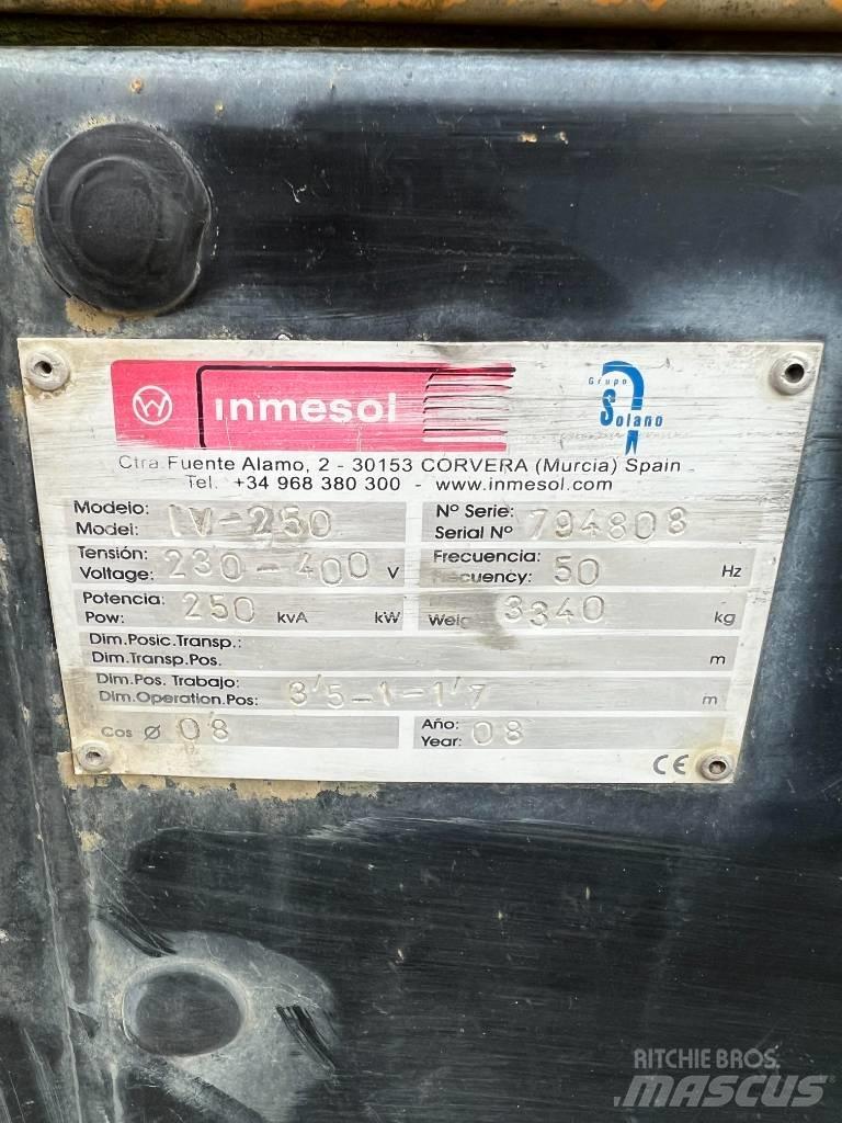 Inmesol IV-250 Diesel generatoren