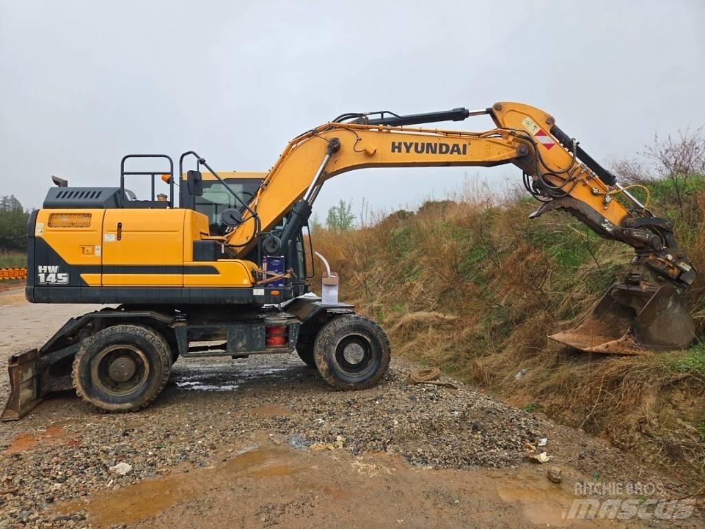 Hyundai HW 145 Wielgraafmachines