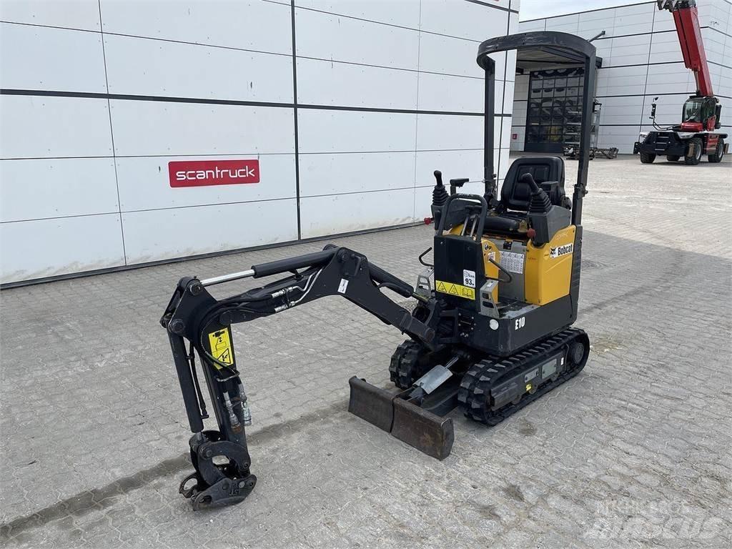 Bobcat E10 Wielgraafmachines