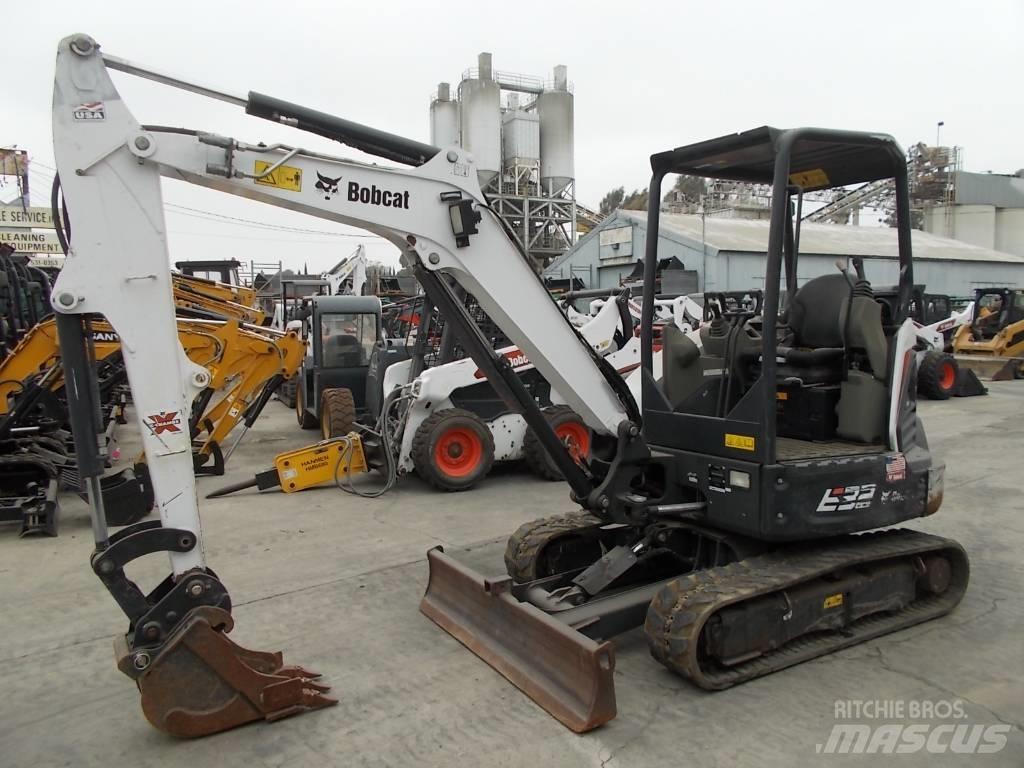 Bobcat E32i Minigraafmachines < 7t