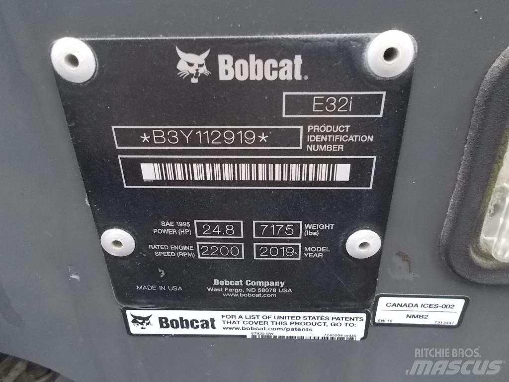 Bobcat E32i Minigraafmachines < 7t