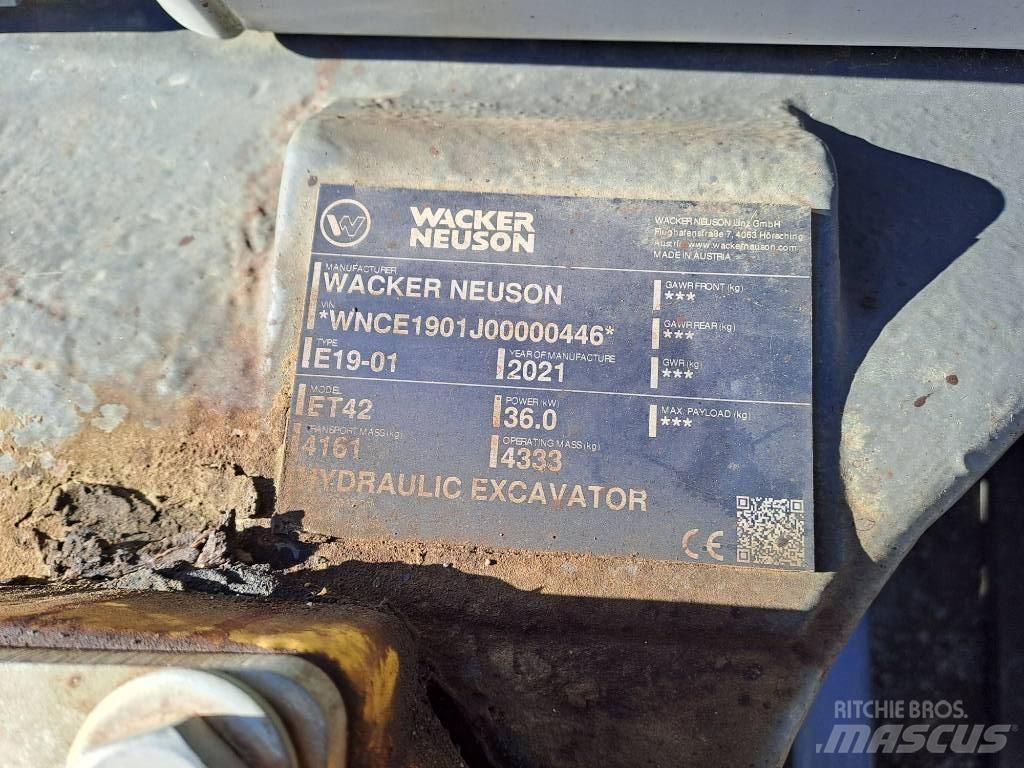Wacker Neuson ET42 Rupsgraafmachines