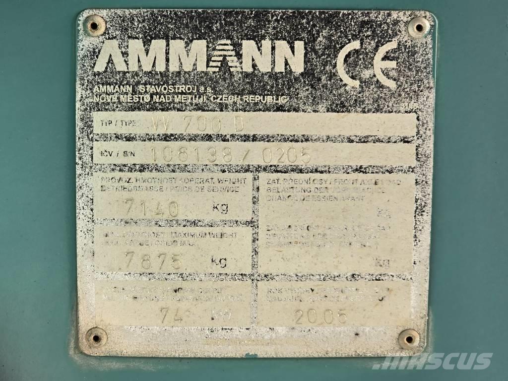 Ammann VV 700 D Combinatiewalsen