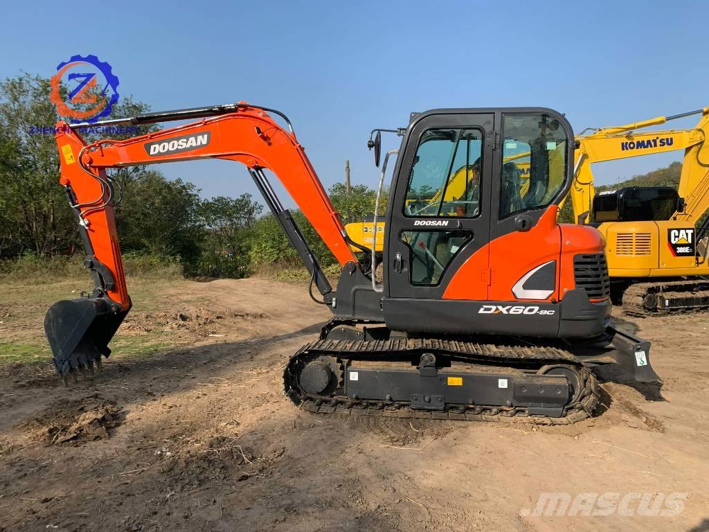 Doosan DX 60 Minigraafmachines < 7t