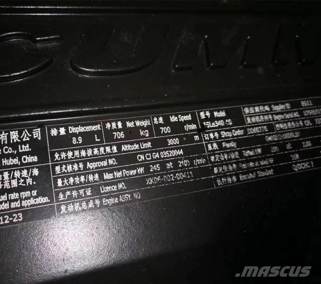 Cummins ISLe340 30 Motoren