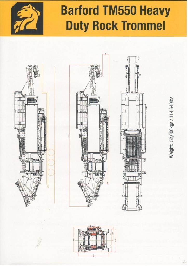 Barford TM550 Zeefinstallatie