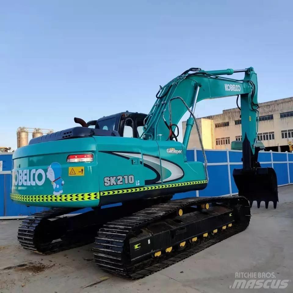 Kobelco SK 210 Rupsgraafmachines