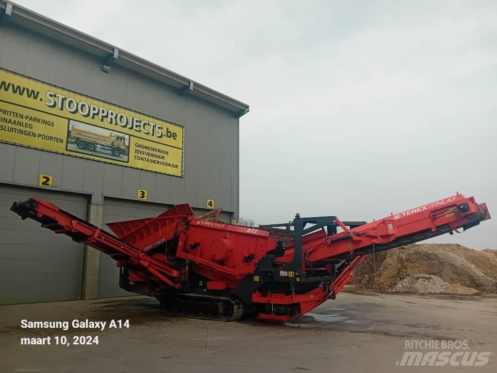 Terex Finlay 873 Zeefinstallatie