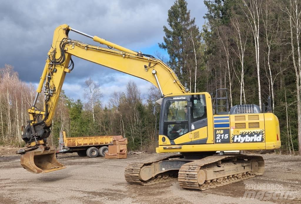 Komatsu HB 215 LC-2 Rupsgraafmachines