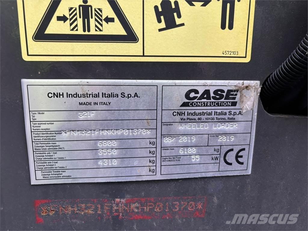 CASE 321f Wielladers