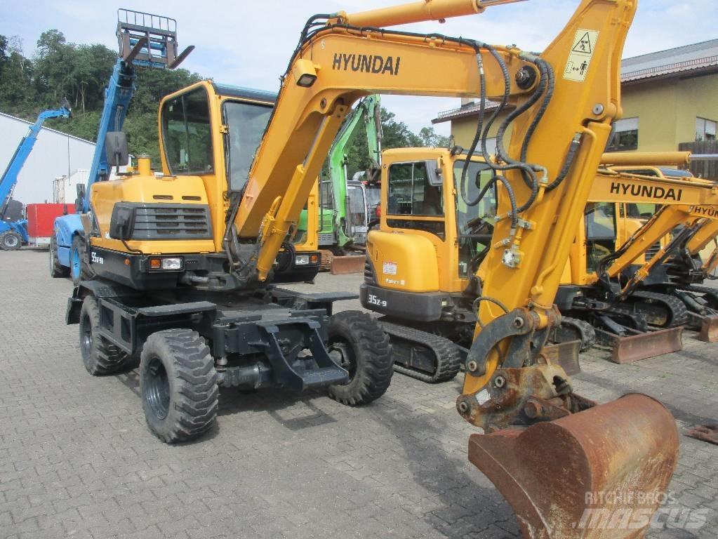 Hyundai Robex 55W-9 Wielgraafmachines