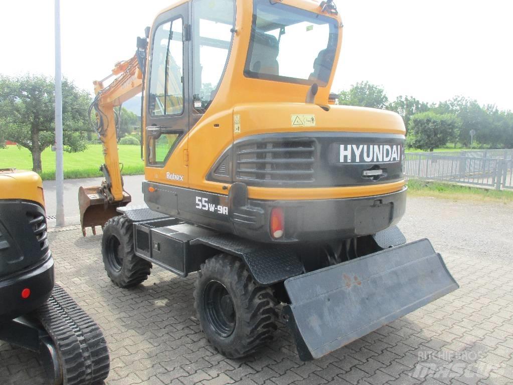 Hyundai Robex 55W-9 Wielgraafmachines