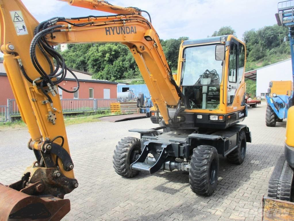 Hyundai Robex 55W-9 Wielgraafmachines