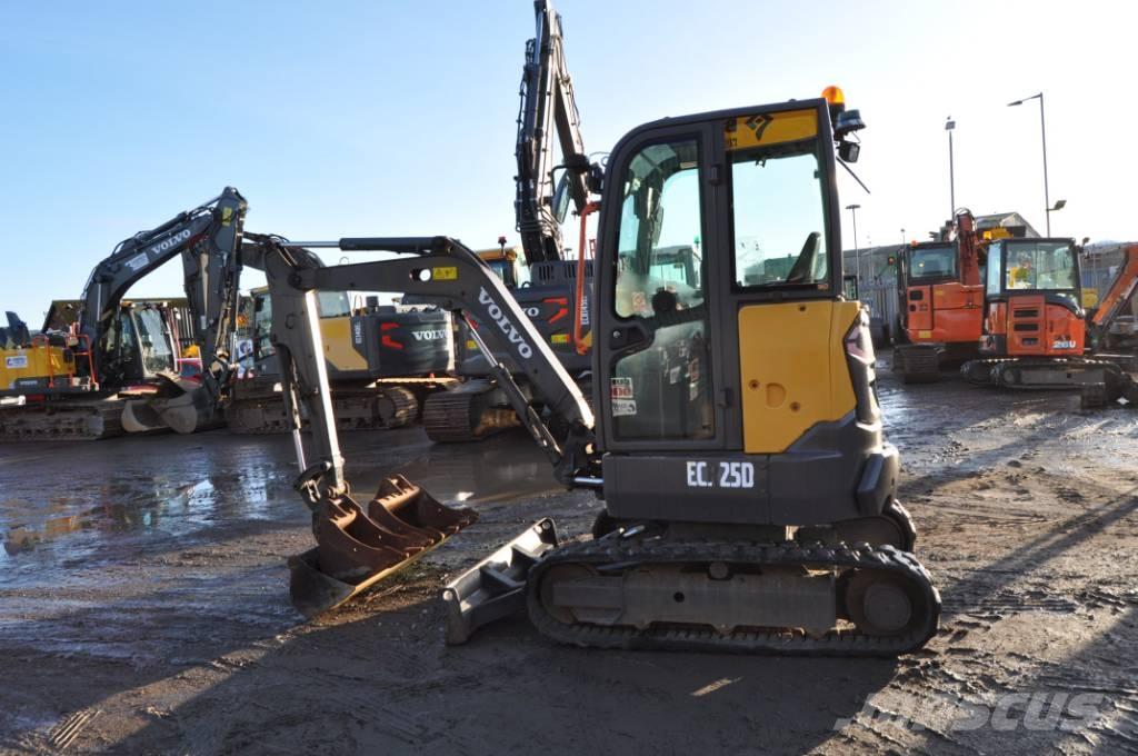 Volvo ECR 25 D Minigraafmachines < 7t