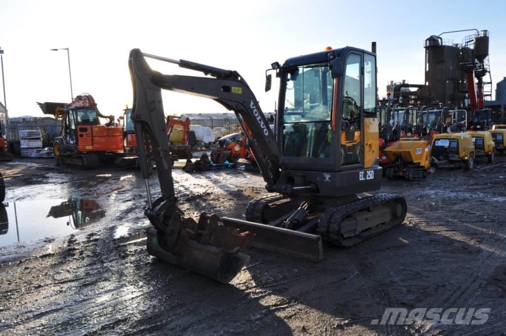 Volvo ECR 25 D Minigraafmachines < 7t