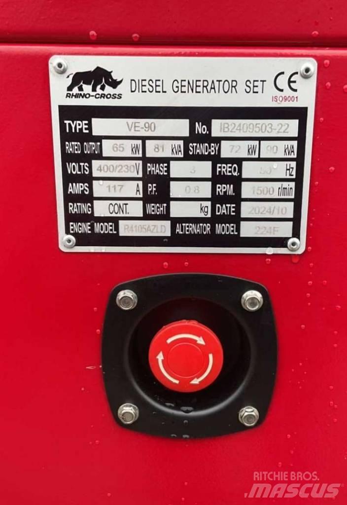 Rhino CROSS 90 KVA Diesel generatoren