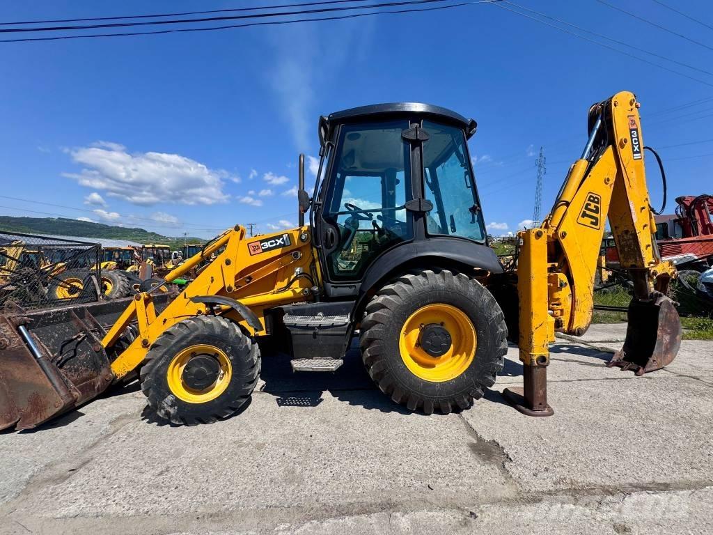JCB 3 CX Graaf-laadcombinaties