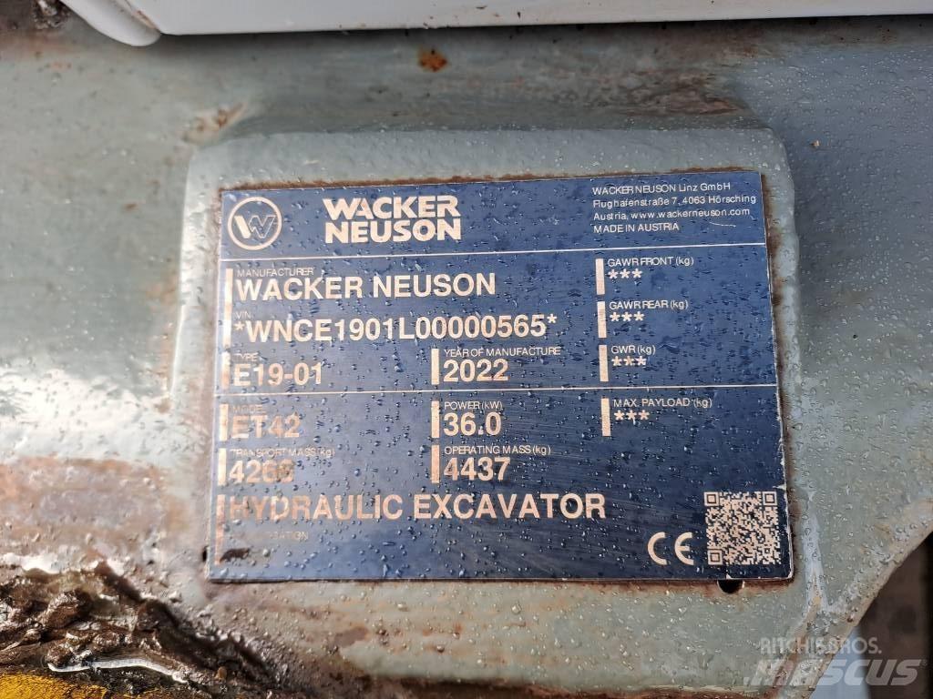 Wacker Neuson ET42 Rupsgraafmachines