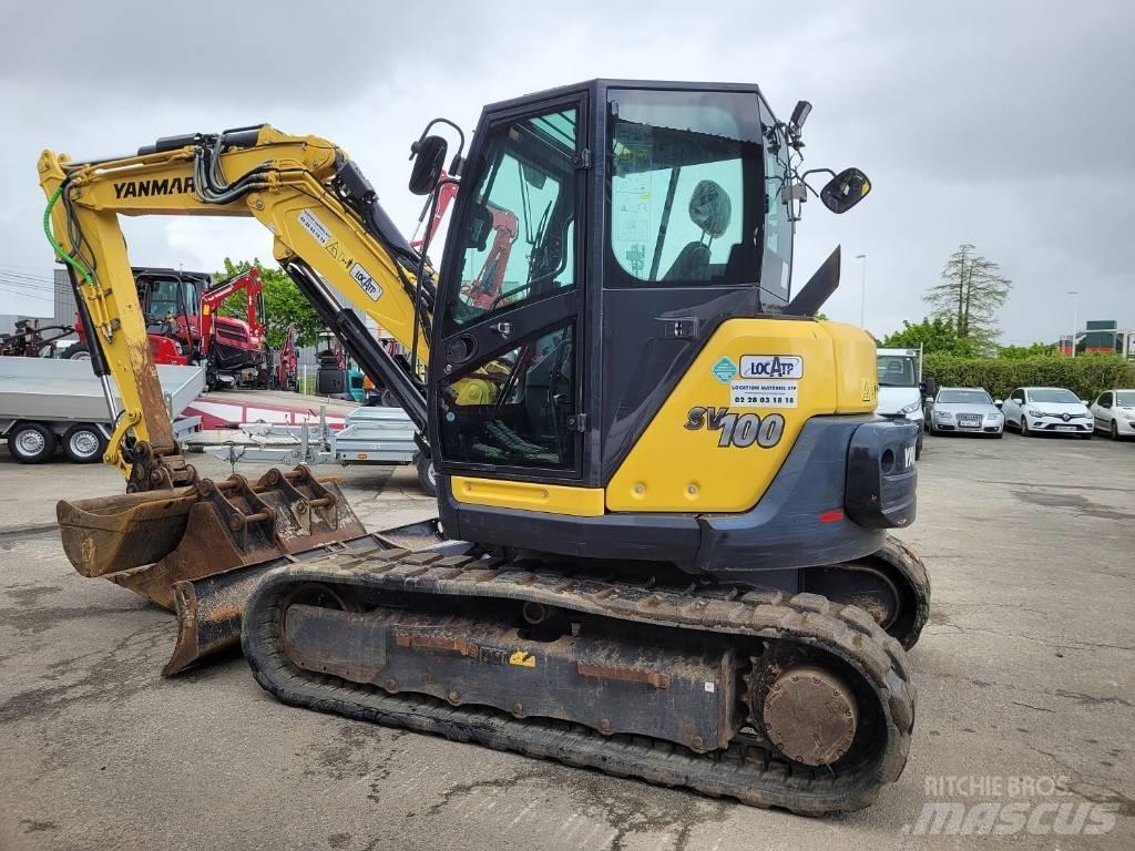 Yanmar SV100-2PB Midigraafmachines 7t - 12t