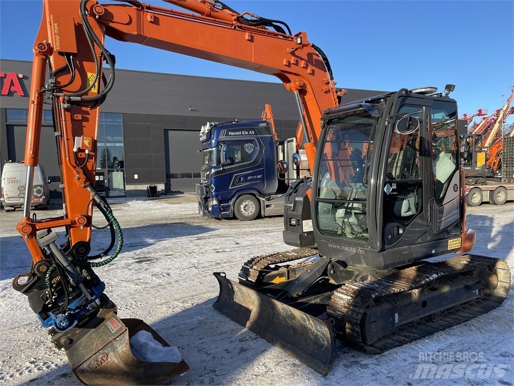 Hitachi ZX 85 US-6 Midigraafmachines 7t - 12t
