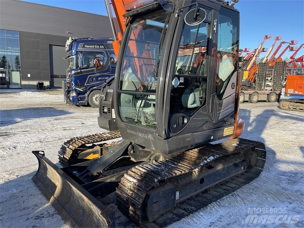 Hitachi ZX 85 US-6 Midigraafmachines 7t - 12t